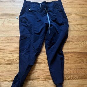 Figs navy pant